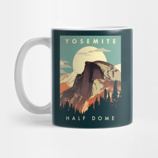 Yosemite National Park Half Dome Mug